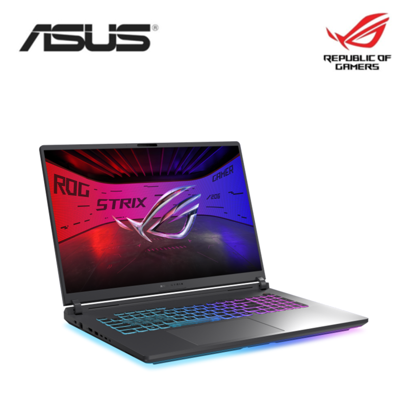 Asus ROG Strix G18 G815L-MS9063W 18'' 2.5K 240Hz Gaming Laptop ( NVIDIA® GeForce RTX™ 5060, CU9-275HX, 32GB, 1TB SSD, W11 )3