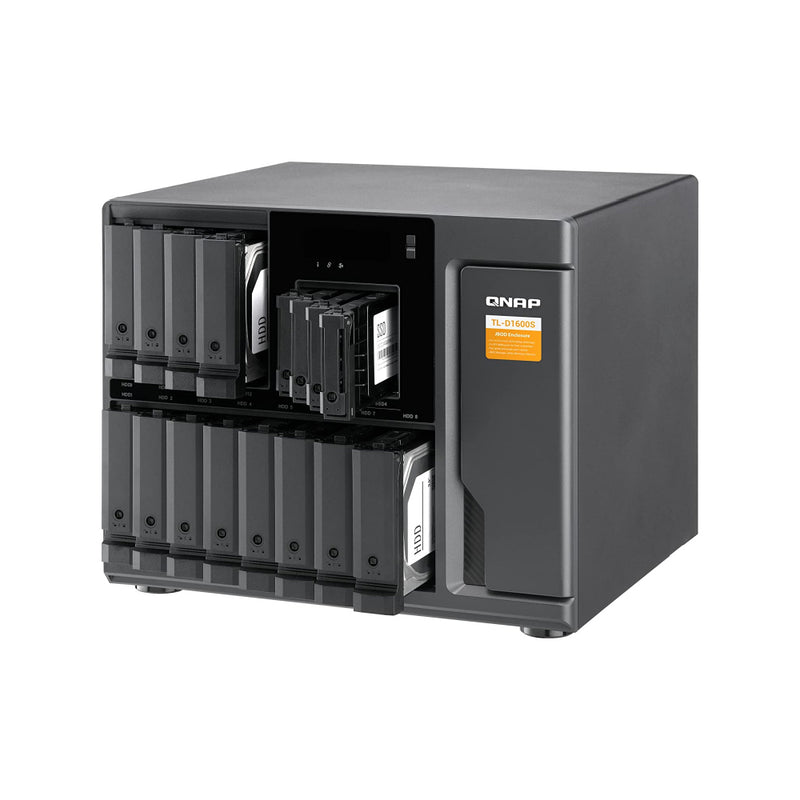 QNAP TL-D1600S 16 Bay High-performance desktop SATA 6Gbps JBOD storage enclosure3