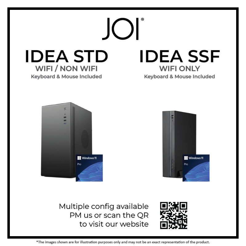 JOI IDEA STD G4 DESKTOP PC ( CORE I7-14700, 8GB, 512GB, Intel, W11P )2