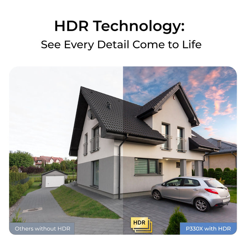 REOLINK ColorX Series CX810: 8MP Outdoor Camera, True Color Night Vision, PoE, 3000K Adjustable Warm Light3