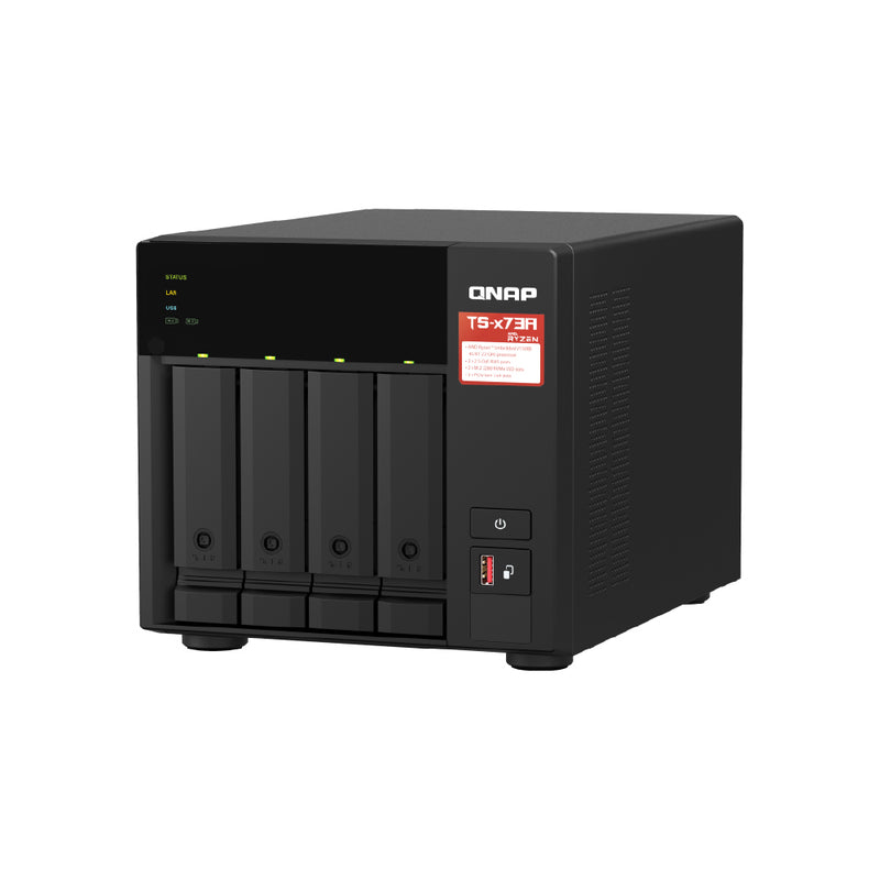 QNAP TS-473A-8G 4-Bay AMD Ryzen™ Quad-core Desktop NAS3