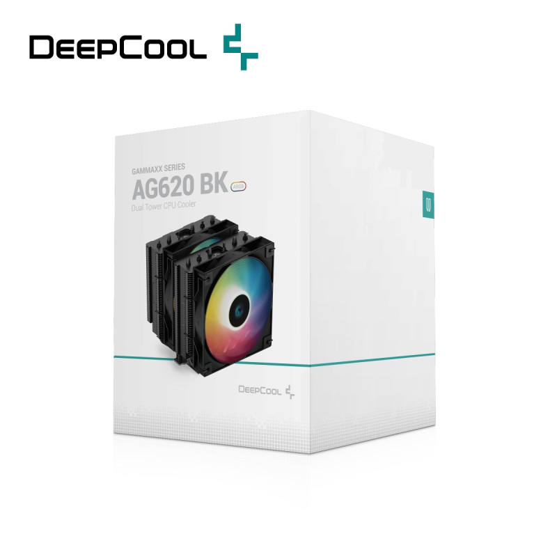 DEEPCOOL AG620 BK ARGB DUAL TOWER CPU COOLER (R-AG620-BKANMN-G-2)3