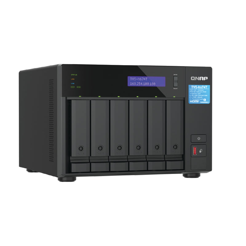 QNAP TVS-h674T-i5-32G 6 Bay Thunderbolt™ 4 NAS2