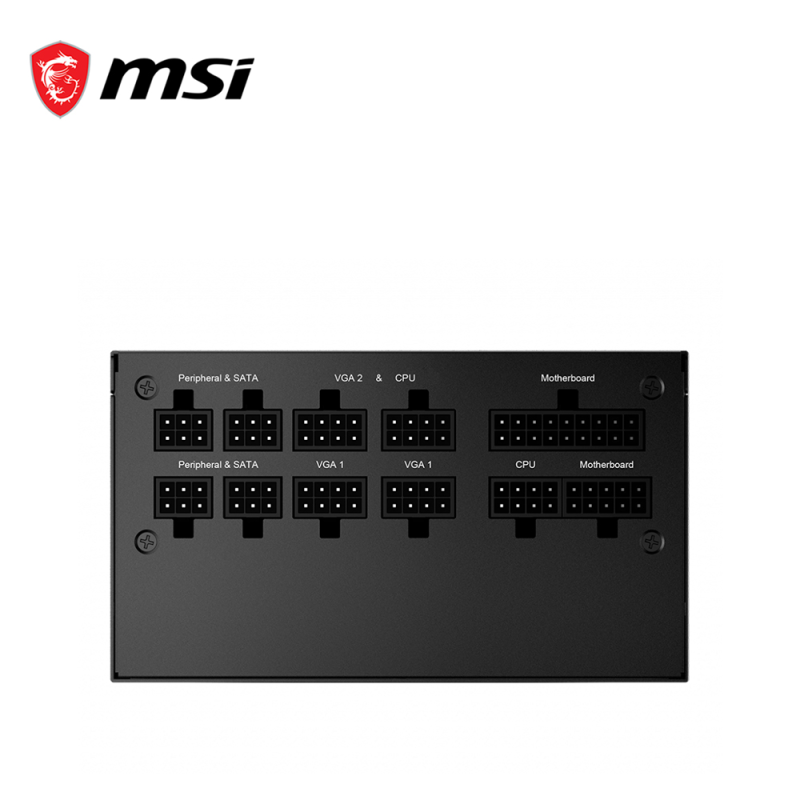 MSI MPG A650GF Series 80 Plus Gold PSU2