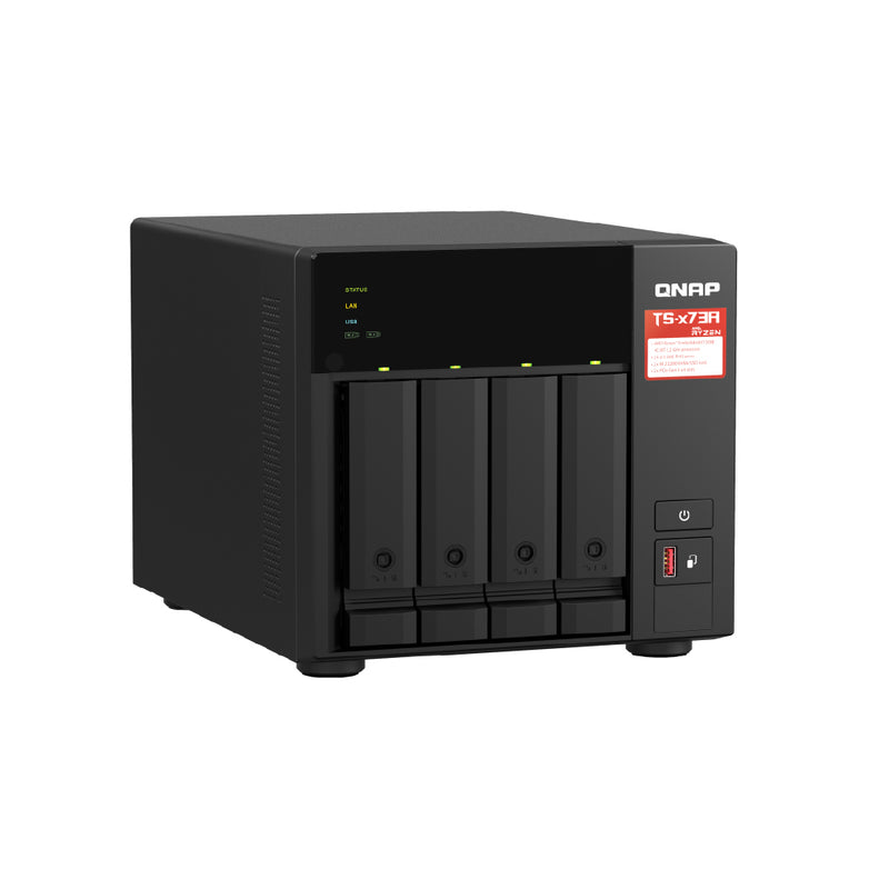 QNAP TS-473A-8G 4-Bay AMD Ryzen™ Quad-core Desktop NAS4