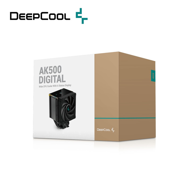 DEEPCOOL AK500 DIGITAL SINGLE TOWER (R-AK500-BKADMN-G)3