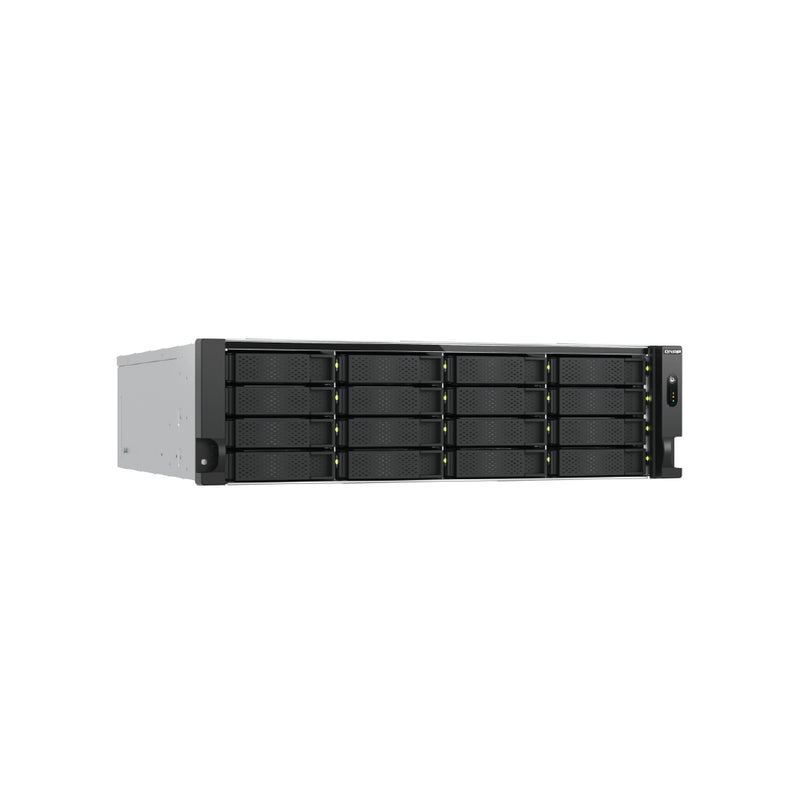 QNAP TS-h1677AXU-RP-R7-32G 16 Bay 3U Rackmount NAS powered by AMD Ryzen™ 7000 Series processors3