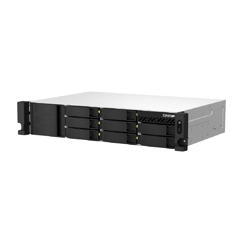 QNAP TS-873AeU-RP-4G 8 Bay 2U Short Depth Rackmount NAS powered by AMD Ryzen2