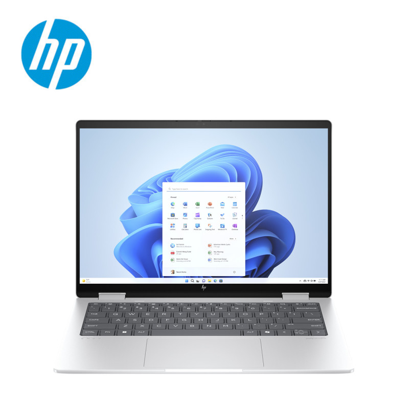 HP Envy X360 14-Fa0058AU 14'' WUXGA Touch 2-In-1 Laptop Glacier Silver ( Ryzen 5 8640HS, 16GB, 512GB SSD, ATI, W11, HS+M365 )2