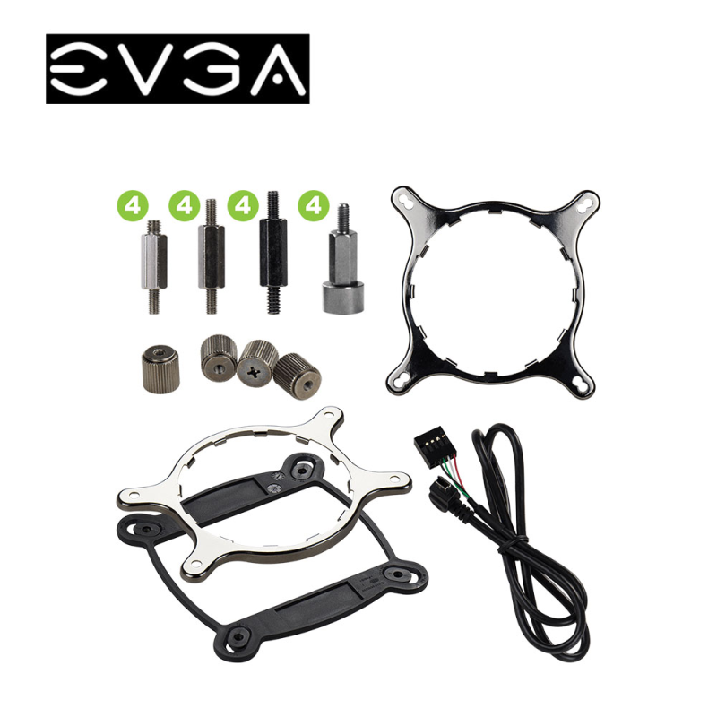 EVGA CLC 240 AIO RGB LED Liquid CPU Cooler2