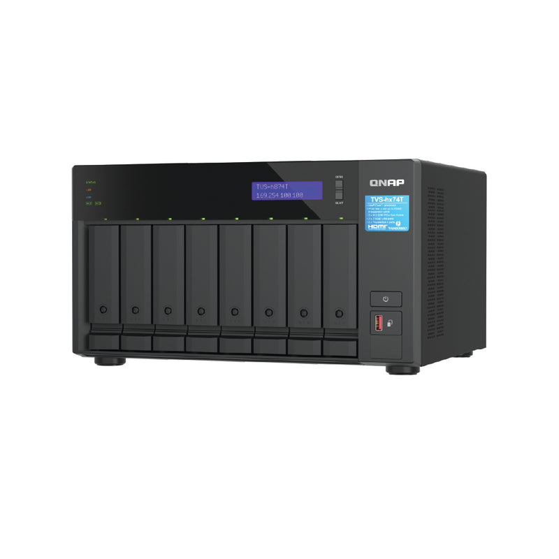 QNAP TVS-h874T 8 Bay Thunderbolt™ 4 NAS4