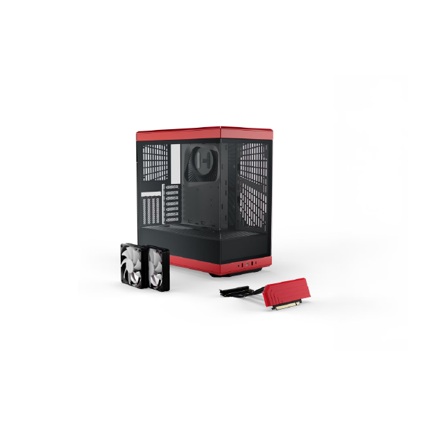 HYTE Y40 ATX CASE - RED (CS-HYTE-Y40-BR)5