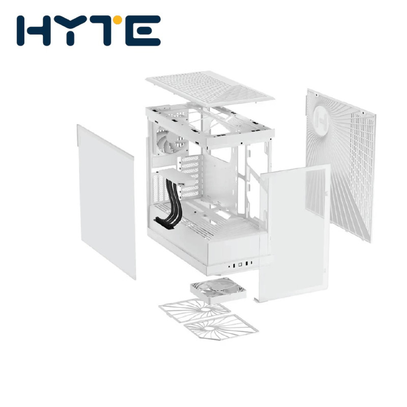 HYTE Y40 ATX CASE - SNOW WHITE (CS-HYTE-Y40-WW)3