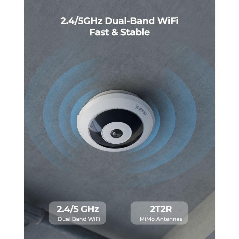 REOLINK FE-W-W: 6MP WiFi 360° Panoramic Fisheye Camera3