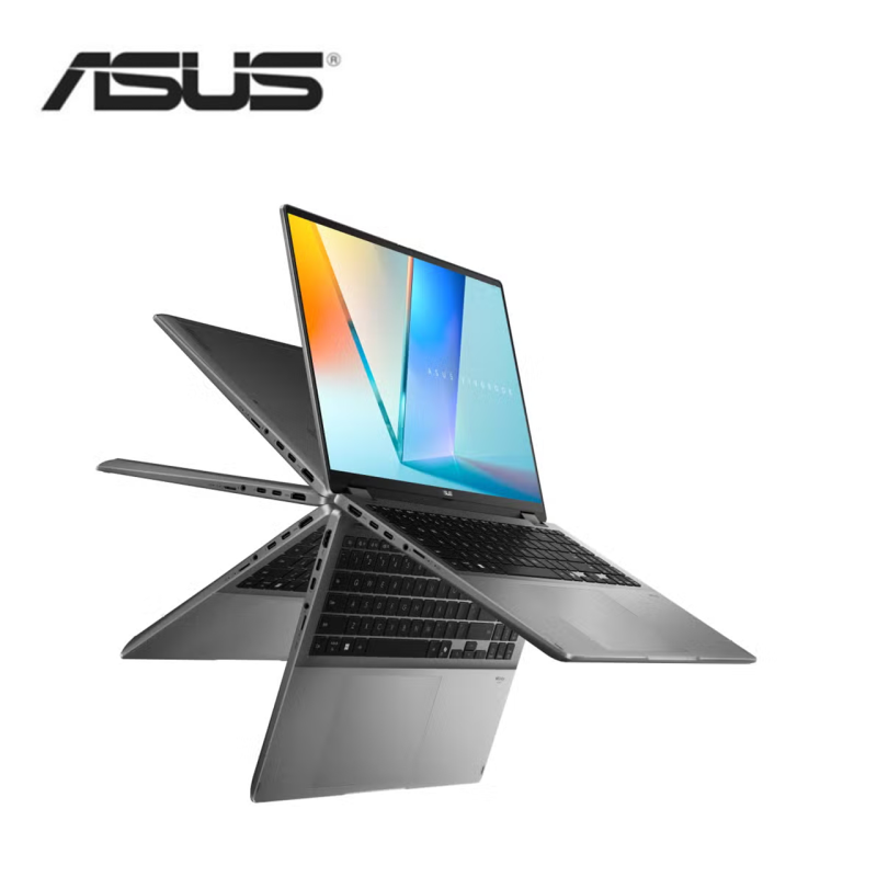 Asus Vivobook 16 Flip OLED TP3607S-ARJ128WS 16'' 3K Laptop Matte Gray ( CU7-258V, 32GB, 1TB SSD, Intel Arc, W11, HS+M365 )3