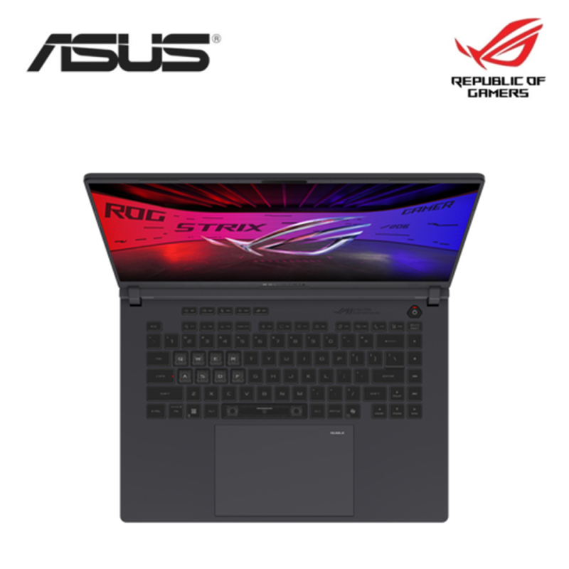 Asus ROG Strix G16 G615L-MS5078W 16'' 2.5K 240Hz Gaming Laptop ( NVIDIA® GeForce RTX™ 5060, CU9-275HX, 32GB, 1TB SSD, W11 )2