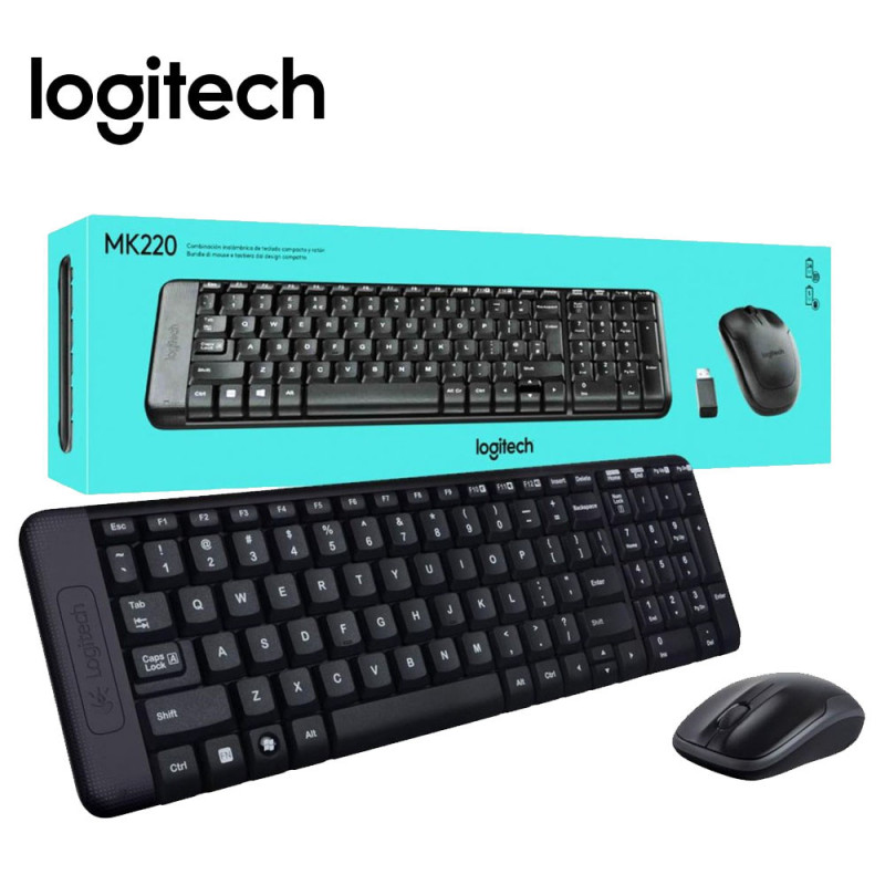 Logitech MK220 Wireless Keyboard Mouse Combo (920-003235)2