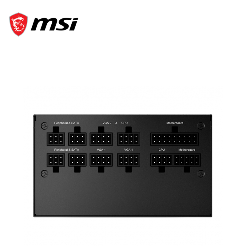 MSI MPG A750GF Series 80 Plus Gold PSU2