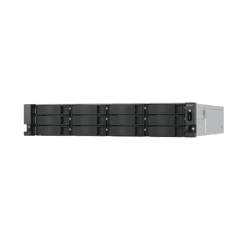 QNAP TS-h1277AXU-RP-R7-32G 12 Bay 2U Rackmount NAS powered by AMD Ryzen™ 7000 Series processors2