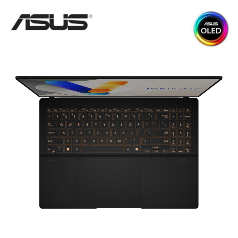 Asus VivoBook S 16 OLED M5606U-AMX068WSM 16'' 3.2K Laptop Neutral Black ( R7-8845HS, 16GB, 512GB SSD, ATI , W11, HS+M365 )3