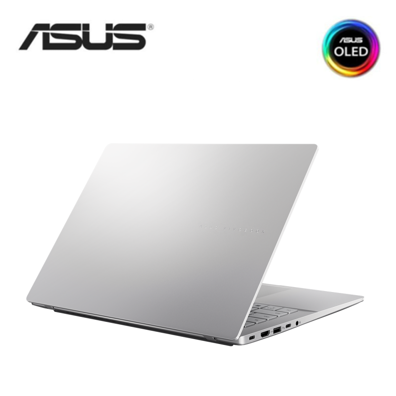 Asus VivoBook S 14 OLED M3407K-ASF156WS 14'' WUXGA Laptop Cool Silver ( AI 7 350, 16GB, 1TB SSD, ATI, W11, HS+M365 )4