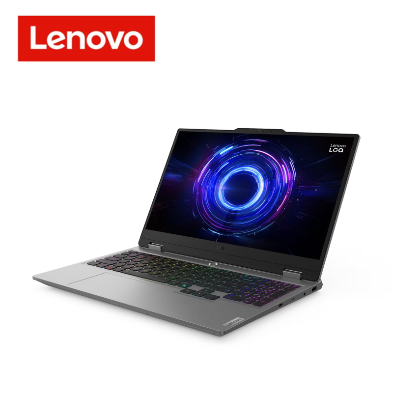 Lenovo LOQ 15IRX10 83JE00TQMJ 15.6'' FHD 144Hz Gaming Laptop Luna Grey ( i7-14700HX, 16GB, 512GB SSD, RTX5050 8GB, W11, HS )3