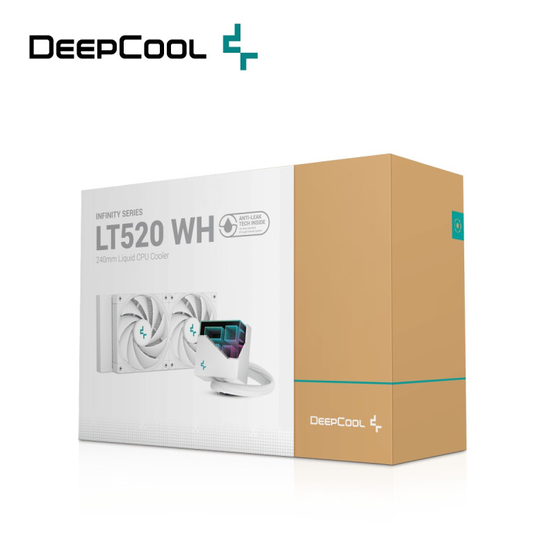 DEEPCOOL LT520 WH CPU LIQUID COOLER (R-LT520-WHAMNF-G-1)3