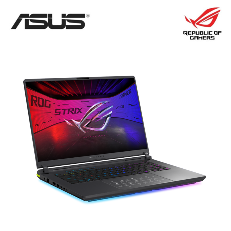 Asus ROG Strix G16 G615L-RS5118W 16'' 2.5K 240Hz Gaming Laptop ( NVIDIA® GeForce RTX™ 5070Ti, CU9-275HX, 32GB, 1TB SSD, W11 )3
