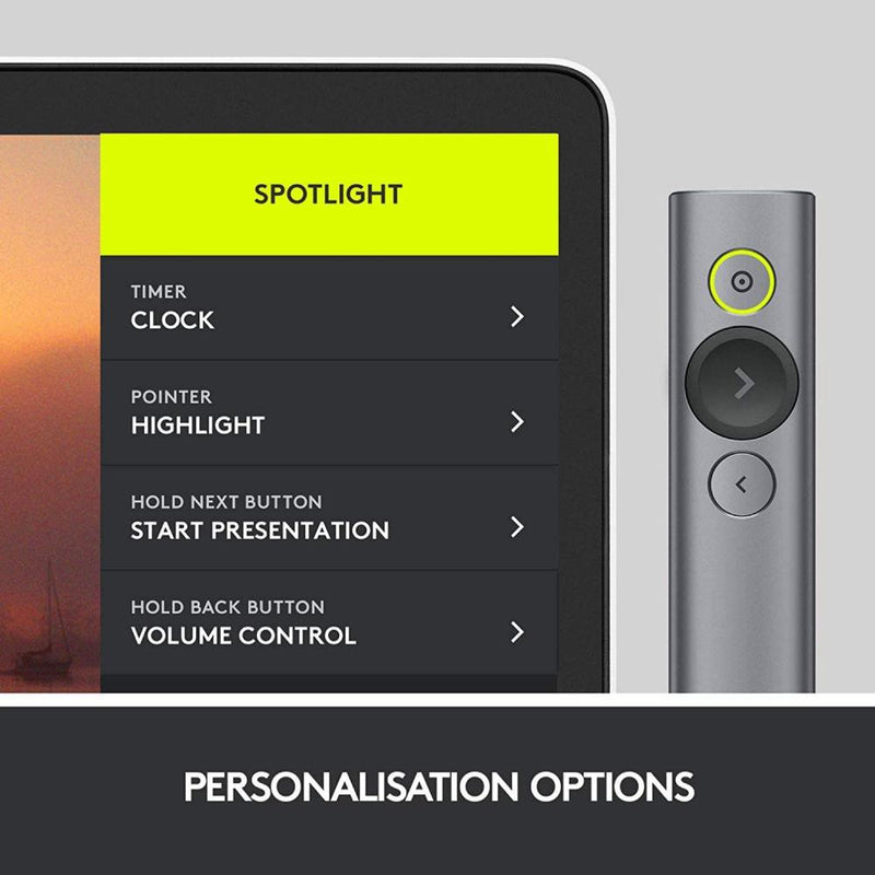 LOGITECH Spotlight Advanced Wireless Presentation Remote5