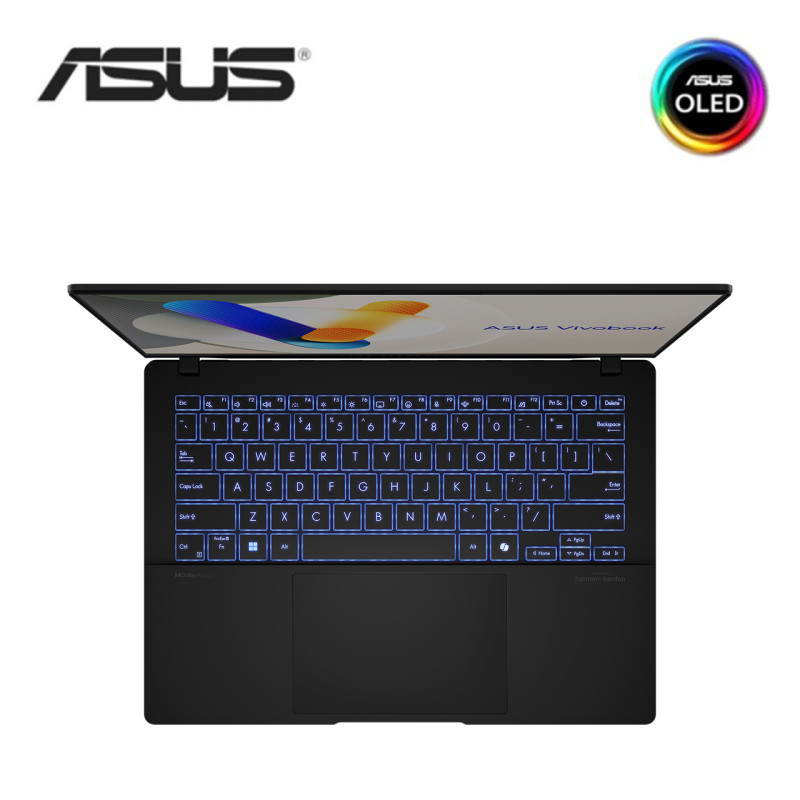 Asus VivoBook S 14 OLED S5406M-AQD226WSM 14'' WUXGA Laptop Neutral Black ( CU7-155H, 16GB, 512GB SSD, Intel, W11, HS+M365 )2