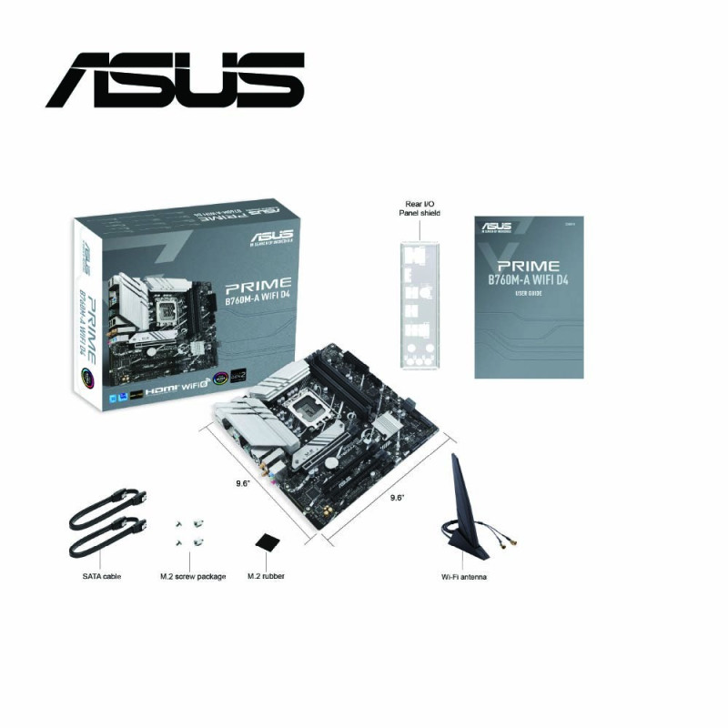 ASUS PRIME B760M-A WIFI D4 MOTHERBOARD3