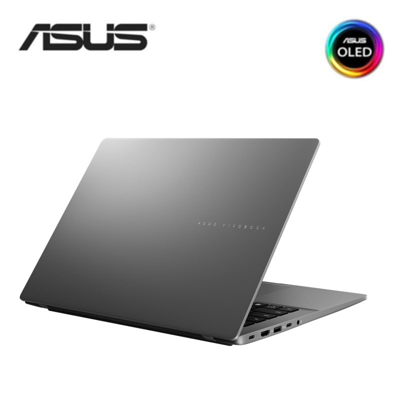 Asus VivoBook S 14 OLED M3407K-ASF158WS 14'' WUXGA Laptop Matte Gray ( AI 7 350, 16GB, 1TB SSD, ATI, W11, HS+M365 )4