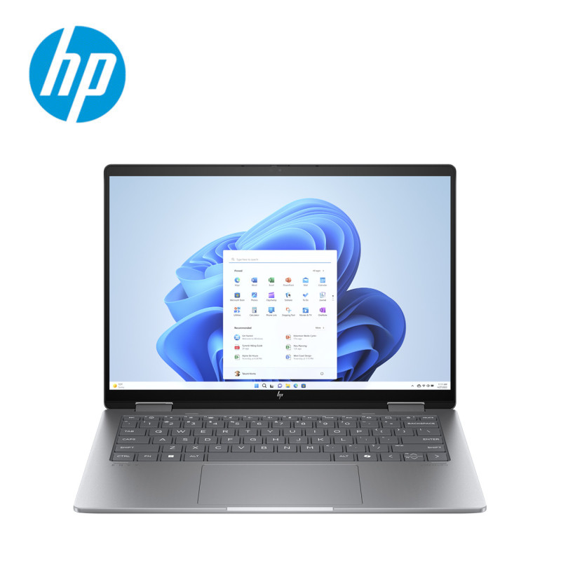HP Envy X360 14-Fa0022AU 14'' WUXGA Touch 2-In-1 Laptop Meteor Silver ( Ryzen 7 8840HS, 16GB, 512GB SSD, ATI, W11, HS+M365 )2