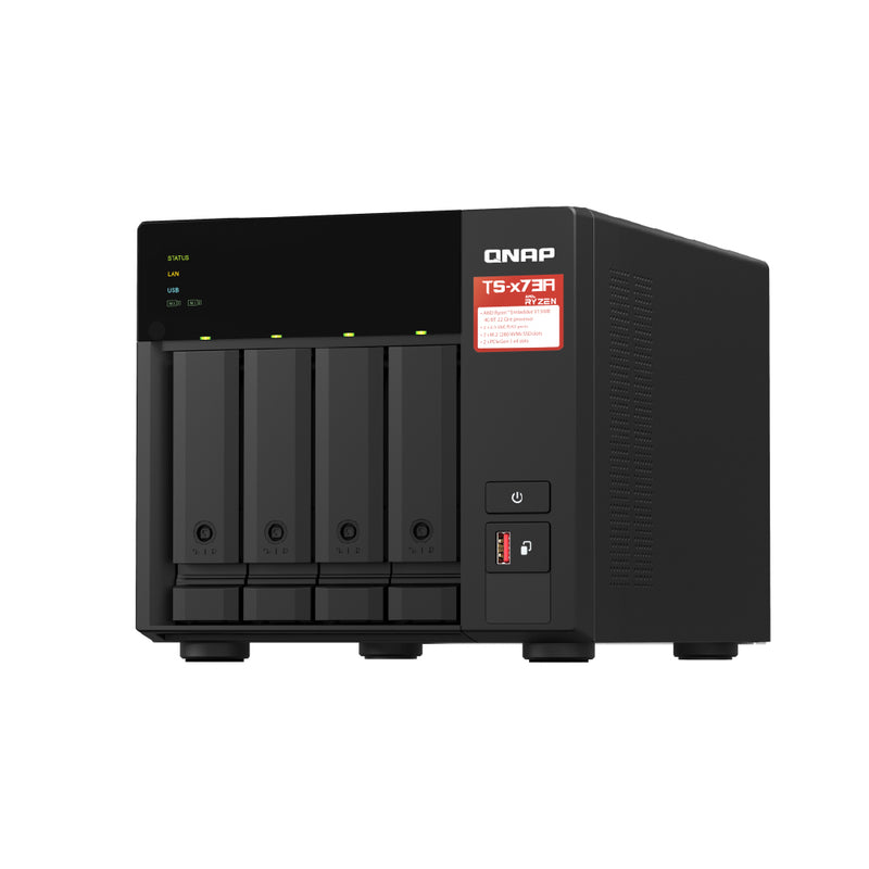 QNAP TS-473A-8G 4-Bay AMD Ryzen™ Quad-core Desktop NAS2