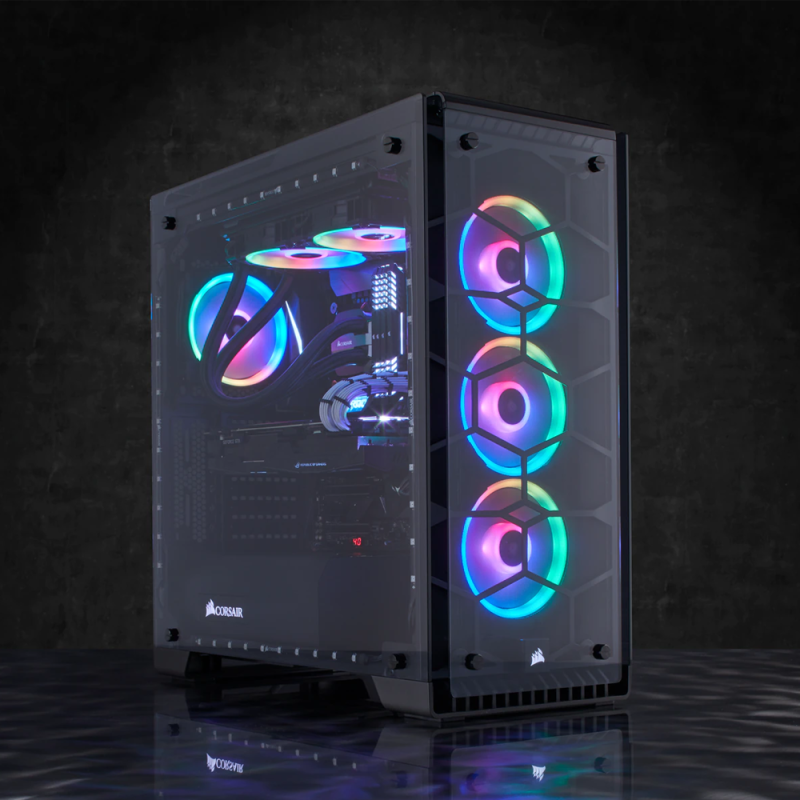 Corsair Icue Ll120 3 Fan Pack With Lightning Node Pro Case Fan - Black (CO-9050072-WW)5