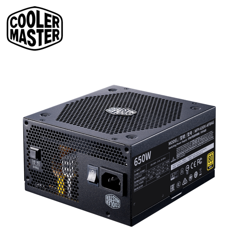 Cooler Master V Gold V650 Gold V2 650W PSU ( MPY-650V-AFBAG-UK / MPY-650V-AFBAG )3