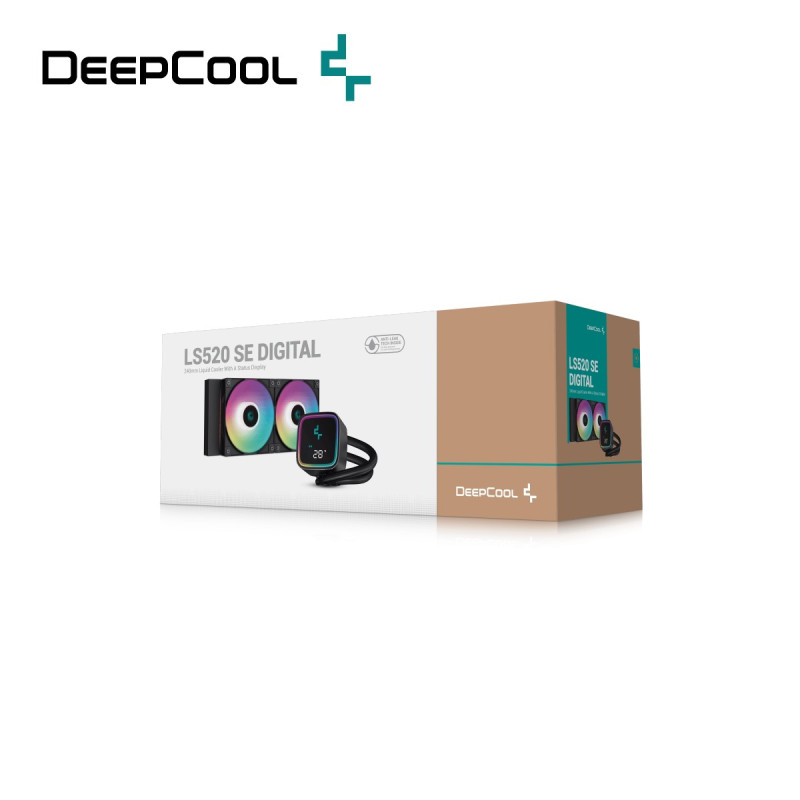 DEEPCOOL LS520 SE DIGITAL CPU LIQUID COOLER (R-LS520-BKAMMD-G-1)3
