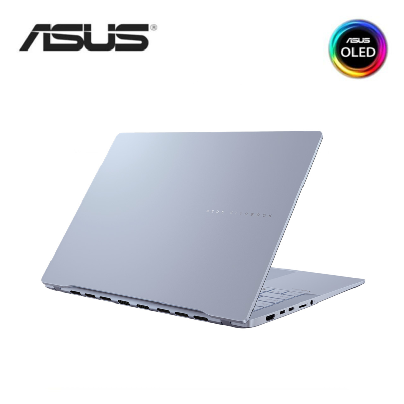 Asus VivoBook S 14 OLED S5406M-AQD228WSM 14'' WUXGA Laptop Mist Blue ( CU7-155H, 16GB, 512GB SSD, Intel, W11, HS+M365 )3