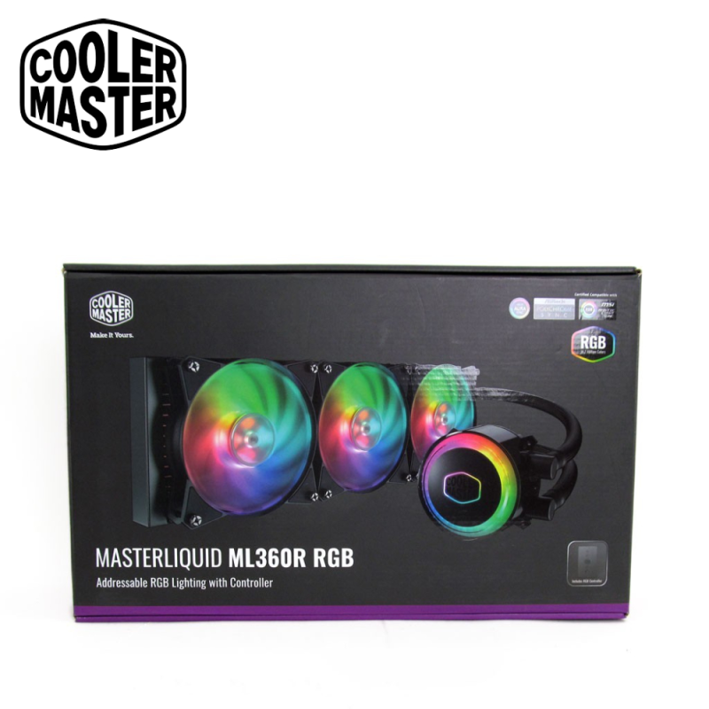 Cooler Master MasterLiquid ML360R RGB Dual Chamber Pump AIO CPU Liquid Cooler (MLX-D36M-A20PC-R1)2