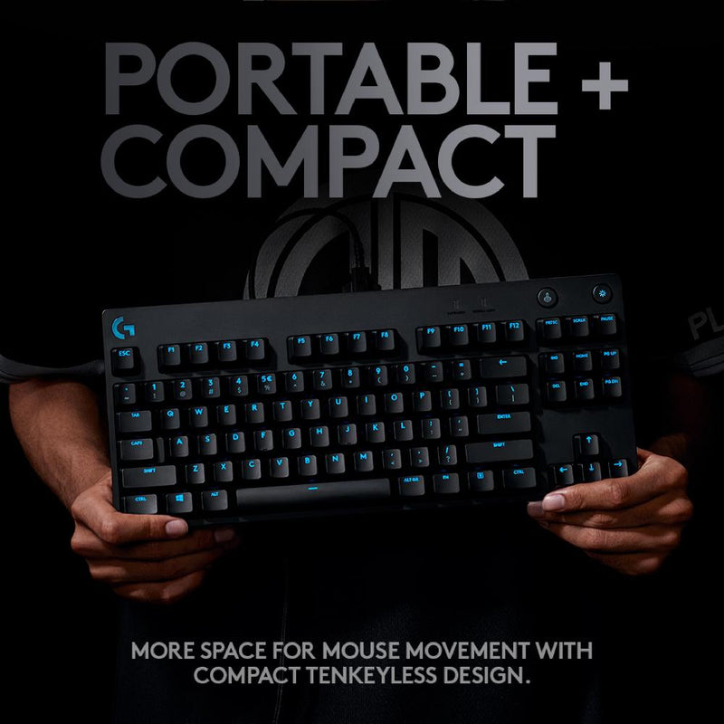 LOGITECH G PRO X Mechanical RGB Gaming Keyboard with Swappable Switches2